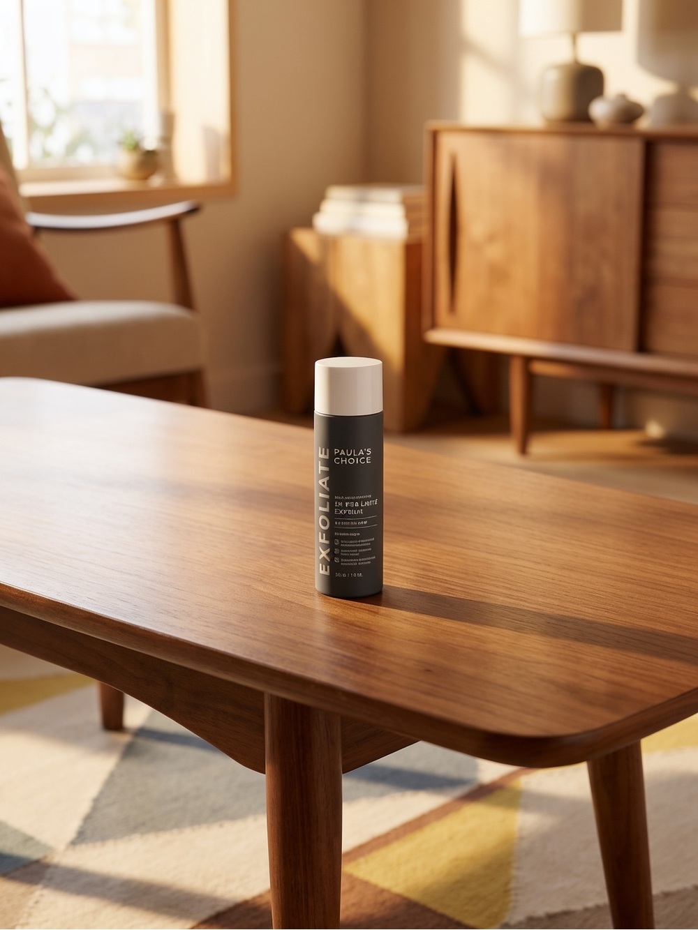 Paula's Choice Gray Exfoliant Bottle with White Cap